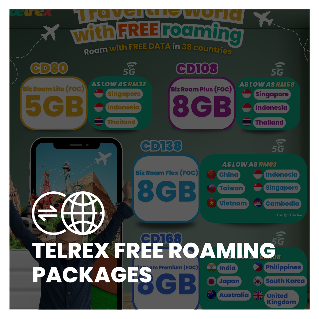Telrex Free Roaming Packages